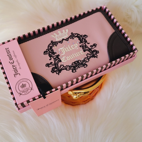 🩷🩷JUICY COUTURE DUSTY BLUSH HERITAGE LARGE WALLET🩷🩷 - Picture 3 of 8